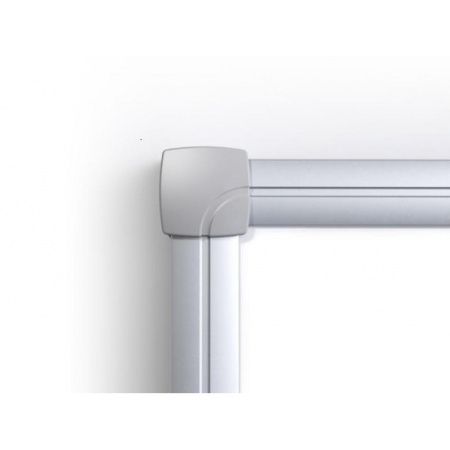 Доска для информации комб.пробковая/магн-маркерн лак 90х120см алюм.р Combo