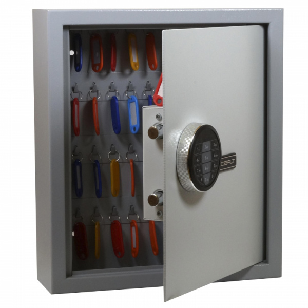 Шкаф для ключей COBALT KEY-50 на 50 ключей с брелоками, эл. замок