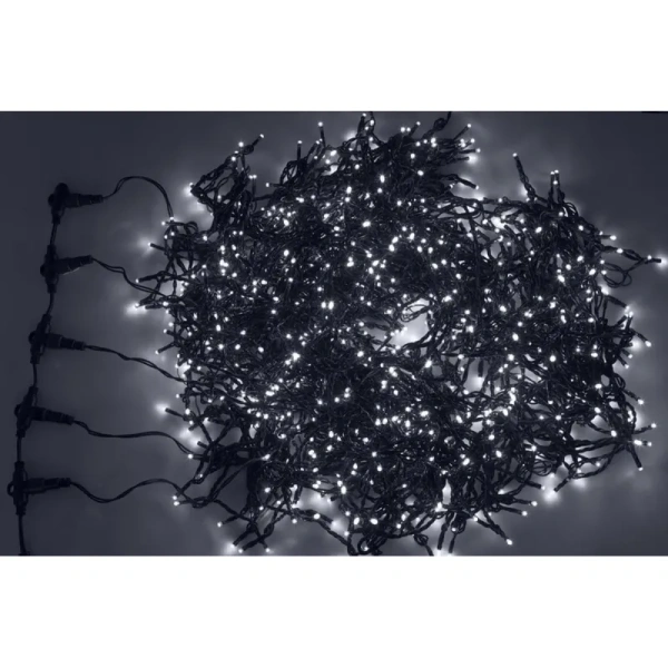 Гирлянда светодиодная LED ClipLight 24V, 5 нитей по 20 м, Белый 323-505