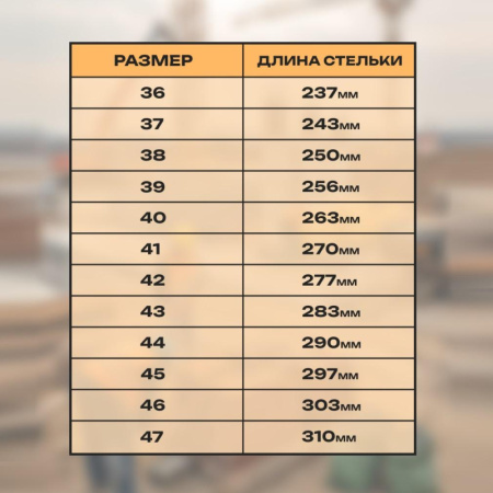 Ботинки с высоким берцем PERFECT PROTECTION ПУ/НР с ПП+НМ+АС р.47 (111735)