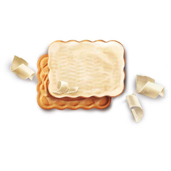 Печенье Юбилейное витаминизированное со светлой глазурью, 121г