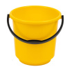 Ведро пластмассовое б/крышки 10л цвет в ассортименте Россия