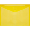 Папка-конверт на кнопке КНК 180 желтый прз. 10шт/уп