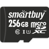 Карта памяти SmartBuy microSDXC 256Gb UHS-I Cl10 +ад, SB256GBSDCL10-01