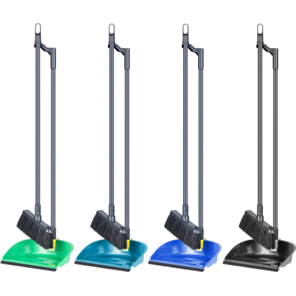 Комплект для уборки Фьюджи складной (совок+щетка для пола) В1181 в ассорт