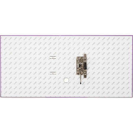 Папка-регистратор ECONOMY PLUS 80мм,фиол,ПБП1,карм.кор,мет.уг