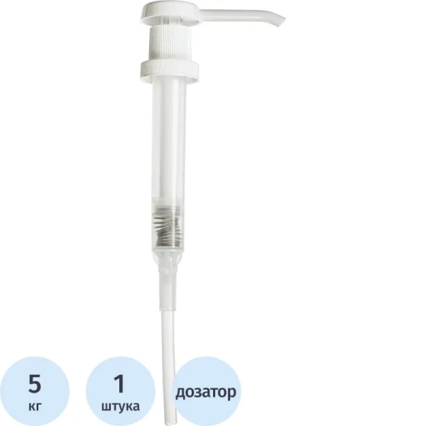 Дозатор для контактных сред, гелевый насос