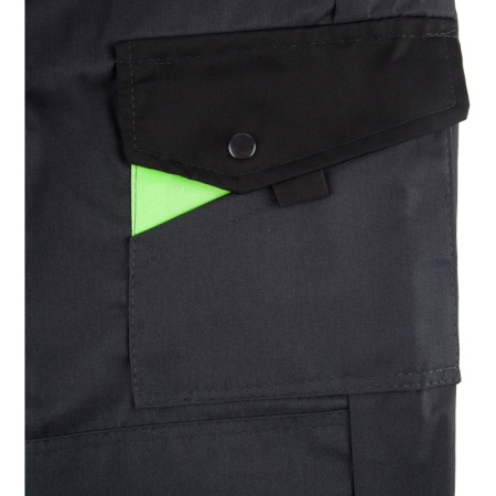 Брюки муж. л27-БР т.сер/черн 52-54/170-176