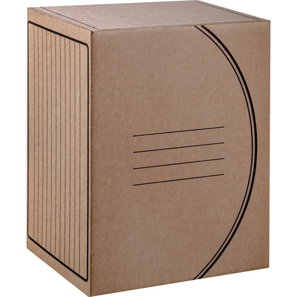 Короб архивный Attache Economy гофрокартон бурый 320x200x240 мм (5 шт/уп.)