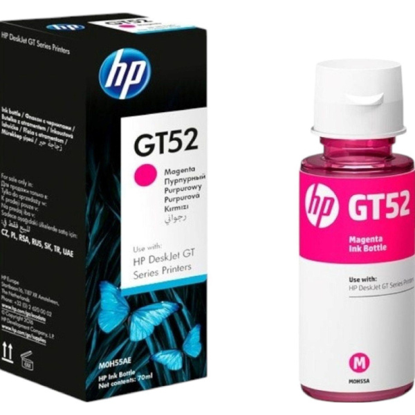 Чернила HP GT52 M0H55AA/M0H55AE пурп. для DJ GT 5810/5820