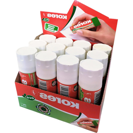 Клей-карандаш 40г KORES Glue-eco