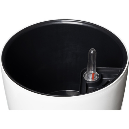 Горшок цветочный с автополивом  КОМФОРТ 12л белый ПИ-33-9ТХ