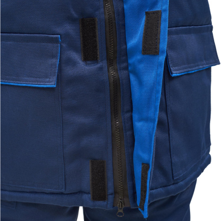 Костюм рабочий зимний муж з12-КПК с СОП син/вас 44-46/170-176