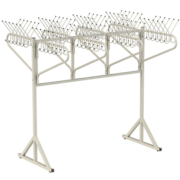 Мебель для школы AM_Вешалка гардеробная   повор.кронштейн.8 шт. 96 кр метал