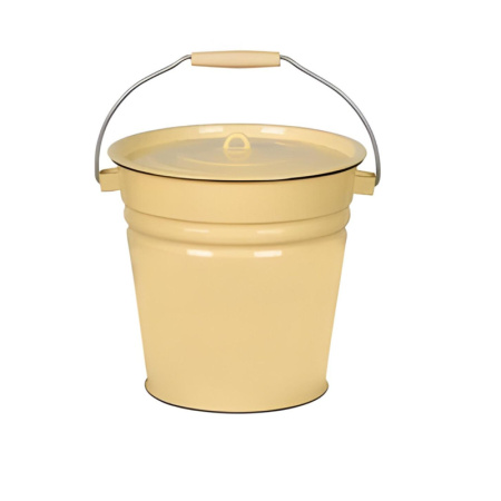Ведро эмалированное с крышкой 12л 2с28