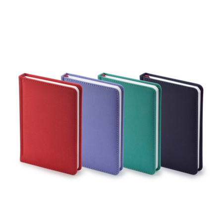 Ежедневник недатированный A6+, 136л, VELVET  темно-синий navy 3-495/16