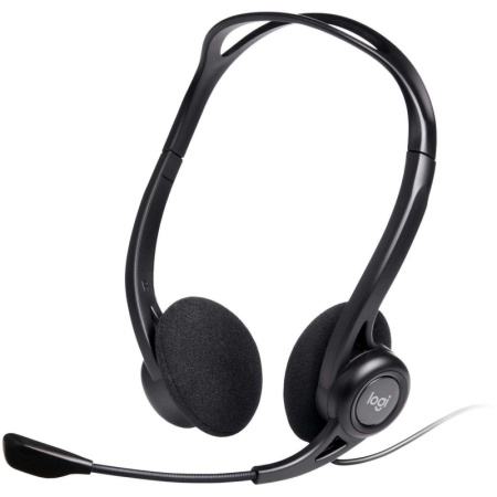 Гарнитура Logitech Headset PC 960, Stereo, OEM, USB, [981-000100]