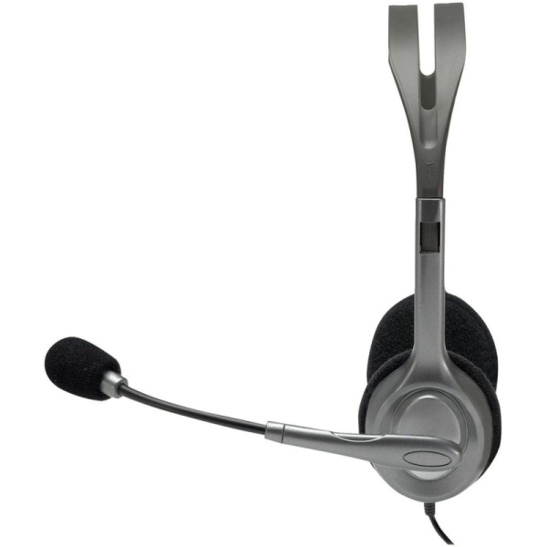 Гарнитура проводная Logitech Stereo Headset H111 Сер(981-000594/981-000593)