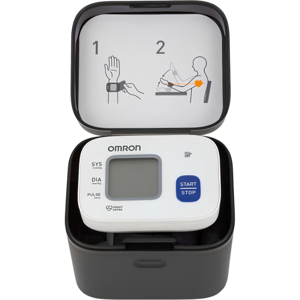 Тонометр OMRON RS2 на запястье