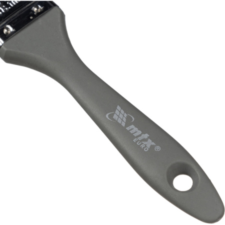 Кисть плоская Евро 1,5"/36 мм, натур. щетина, пласт.ручка MTX 83062