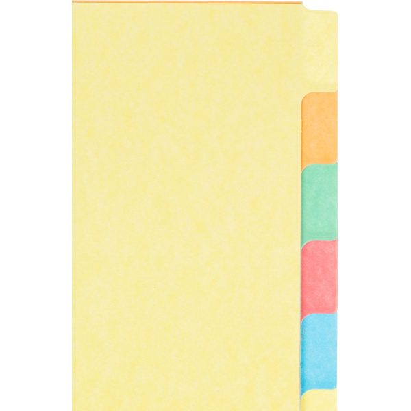 Разделитель листов 1-12, цв.карт.Attache,A4