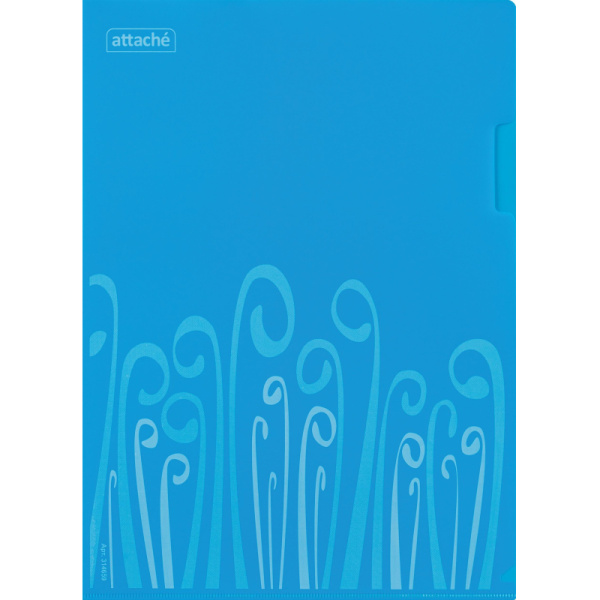 Папка уголок Attache Fantasy А4 в уп. 8шт/уп в асс.