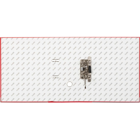 Папка-регистратор ECONOMYPLUS 80мм,красн,ПБП1,карм.ко,мет.уг