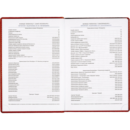 Ежедневник недатированный коричнев,А5,148х218мм,176л,ATTACHE Вива