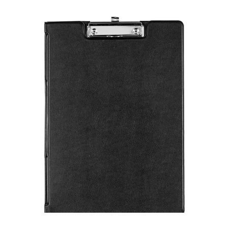 Папка-планшет  A4 черный с верх.створкой Россия