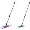 Швабра флаунд пласт 40х11 в сборе с насадк Soft микроф, телескоп.чер SV5102
