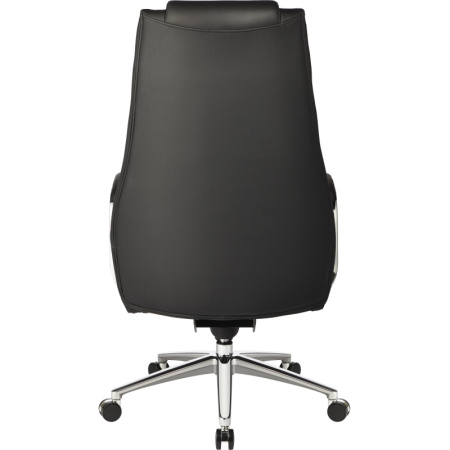 Кресло BN_Jl_Руководителя Echair-518 ML кожа черная, хром