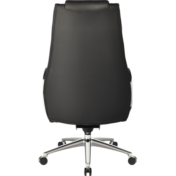 Кресло BN_Jl_Руководителя Echair-518 ML кожа черная, хром