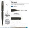 Ручка шариковая автоматическая футляр Sienna 1мм черный  корпус 20-0220/01