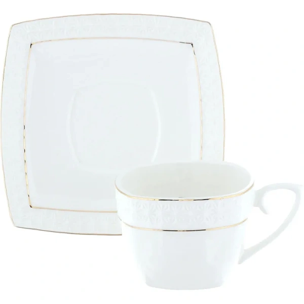 Сервиз чайный Снежная Королева квадр на 6пер15пред