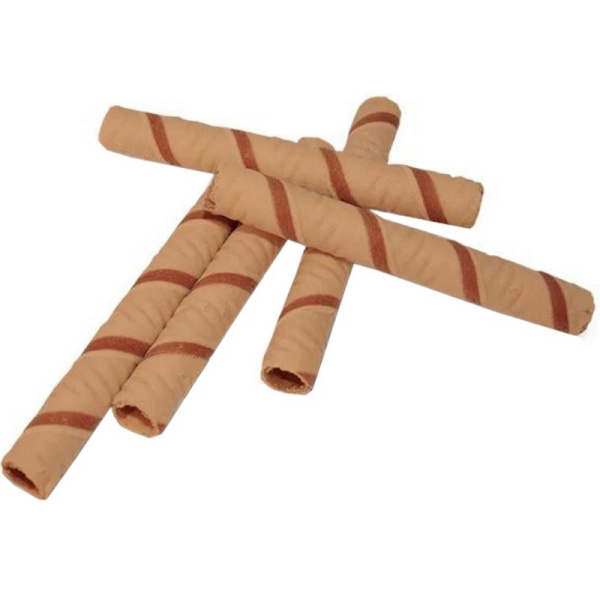 Вафли вафельные трубочки ОЗБИ шоколадные, 650г