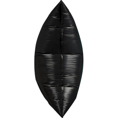 Мешки для мусора ПВД 120л 35мкм 20шт/рул черные 68х110см Комус