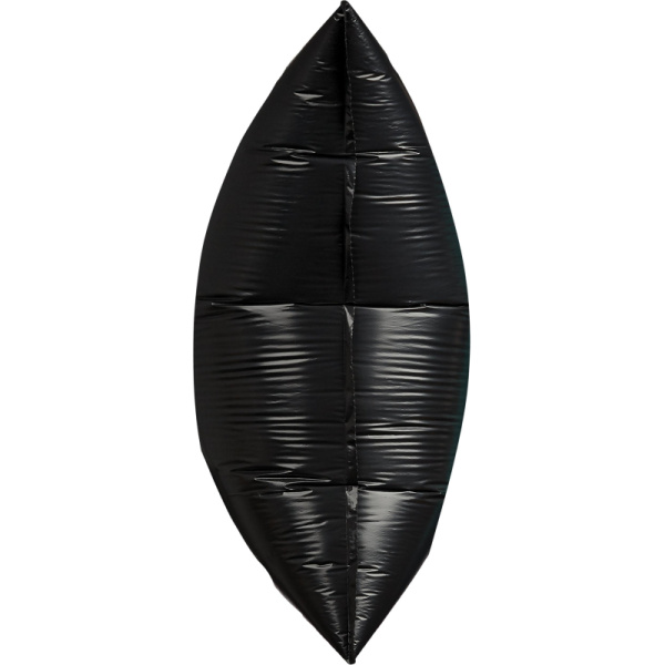 Мешки для мусора ПВД 120л 35мкм 20шт/рул черные 68х110см Комус