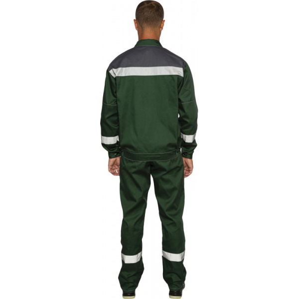 Костюм рабочий летний муж. л20-КПК зелен/сер (р.64-66) 170-176 (Арсенал-СП)