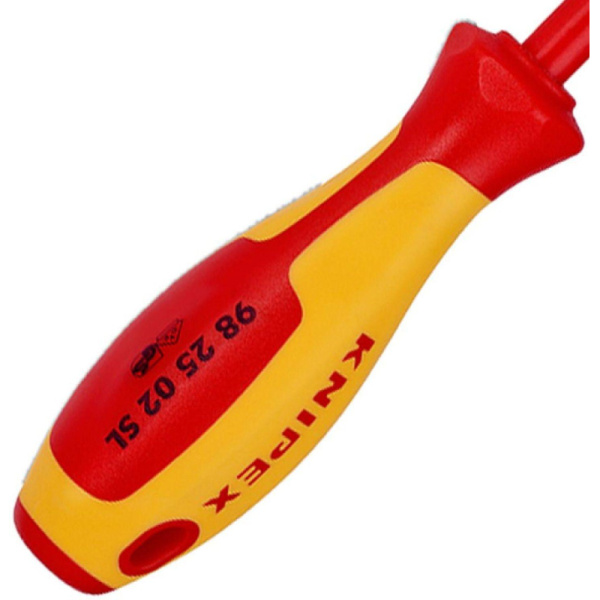 Отвертка диэлектрическая VDE PZ2 тонкая VDE KNIPEX KN-982502SL