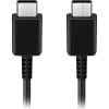 Кабель USB Type-C - USB Type-C 2.0, М/М, 3А, 1 м, Samsung, ч,EP-DA705BBRGRU