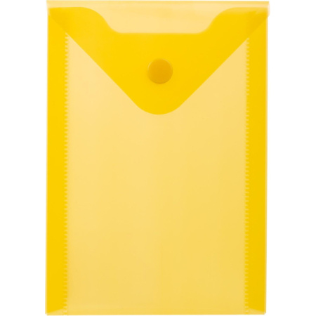 Папка-конверт на кнопке А6105x148мм, 180 мкм,Attache  ассорти, 10шт.уп