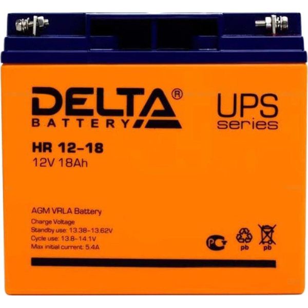 Батарея для ИБП Delta HR 12-18 (12V/18Ah)_D_K