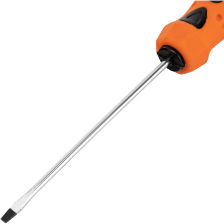 Отвертка Point, SL3,0 х 100 мм, CrV, 2-х комп. рукоятка Sparta (11762)
