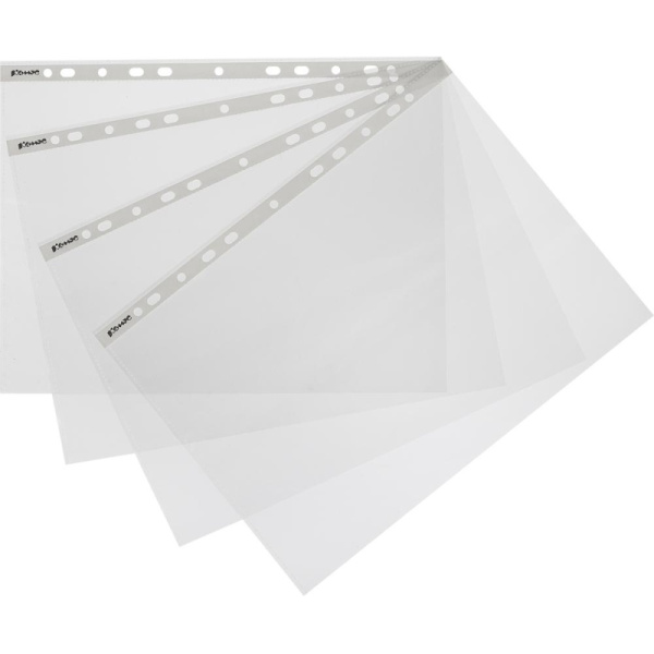 Файл-вкладыш А4+ 60 мкм Комус, 50 шт