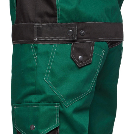 Костюм рабочий летний муж  л21-КПК зел/черн (р.64-66) 170-176 (мод.КОС212)