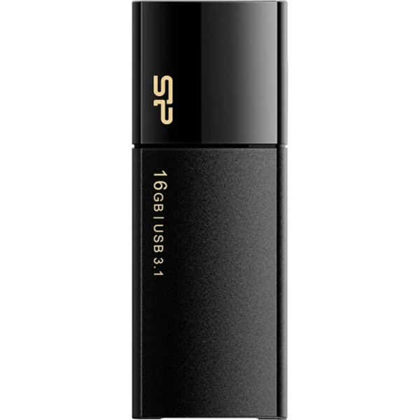 Флеш-память Silicon Power Blaze B05, 16Gb, USB 3.2 G1, ч, SP016GBUF3B05V1K