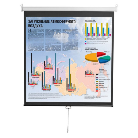 Экран Digis DSOD-4304 настенный 4:3, 240х180