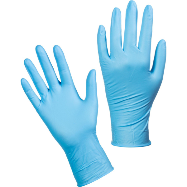 Перчатки мед.смотров. нитрил., нестер, MANUAL RN 707 (S) 50пар