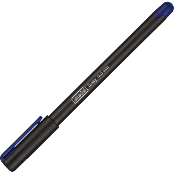 Ручка шариковая неавтомат. Attache Essay, 0,5мм,масл,синий