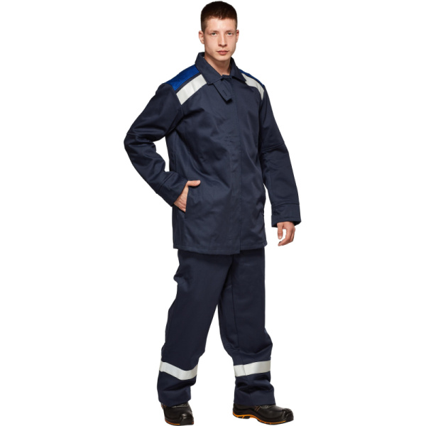 Костюм летн. д/сварщ. Премиум к/бр.(р.56-58)р.182-188